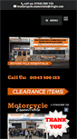 Mobile Screenshot of motorcycleessentials.co.uk
